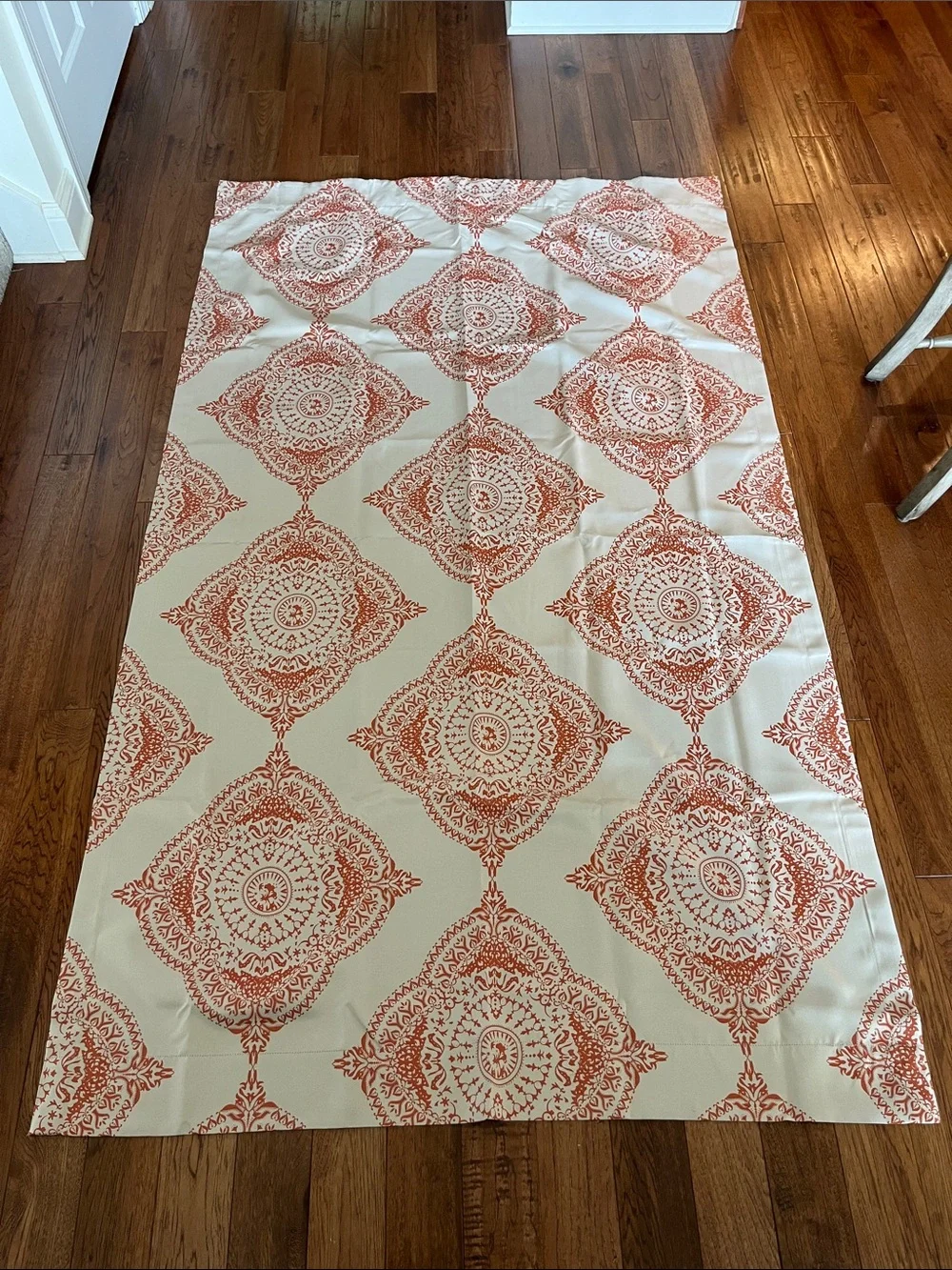 HPD Half Price Drapes Henna Geometric Curtains 50x84 Set of 2